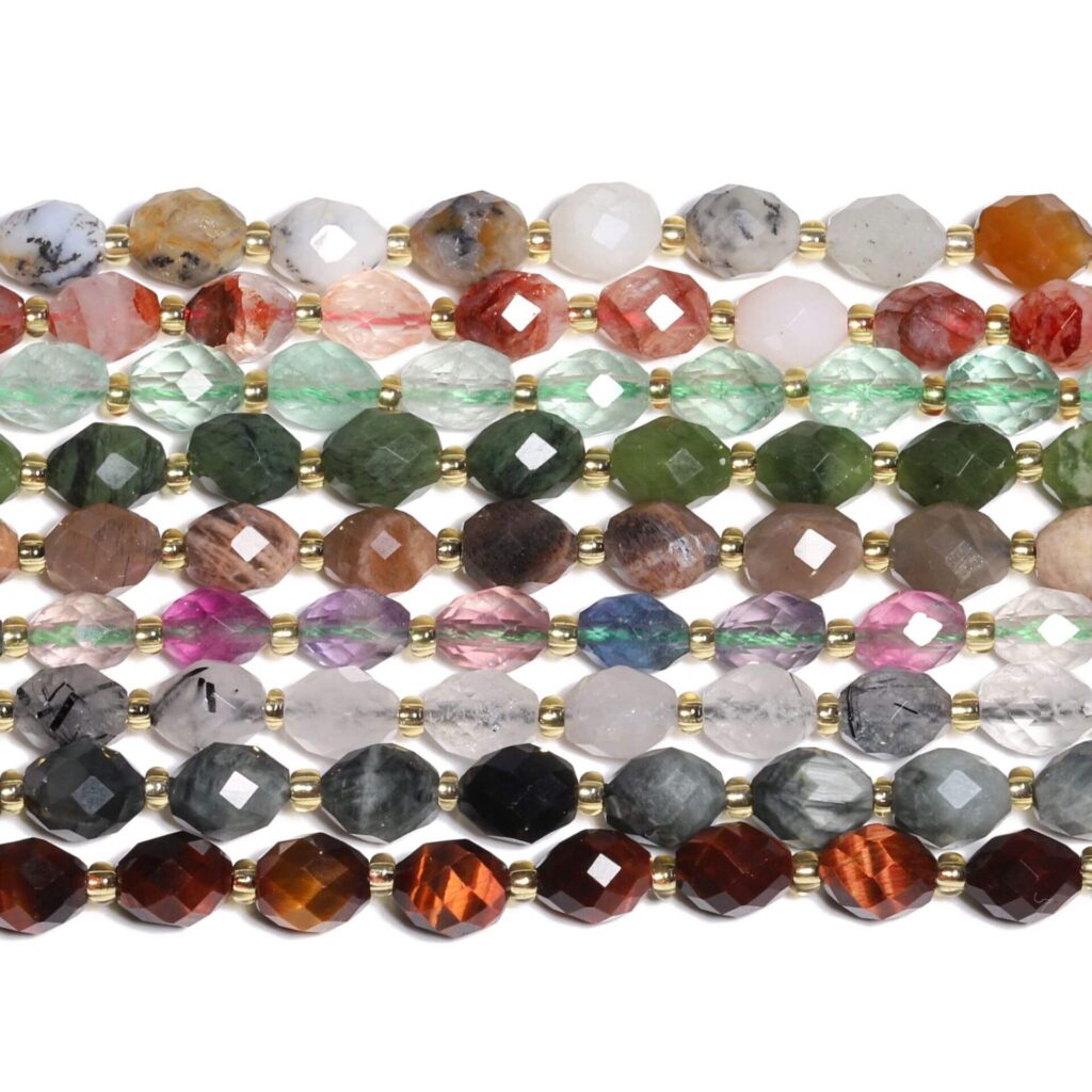 6*8mm Natural Assorted Beads for Jewelry Making Bulk - Image 5