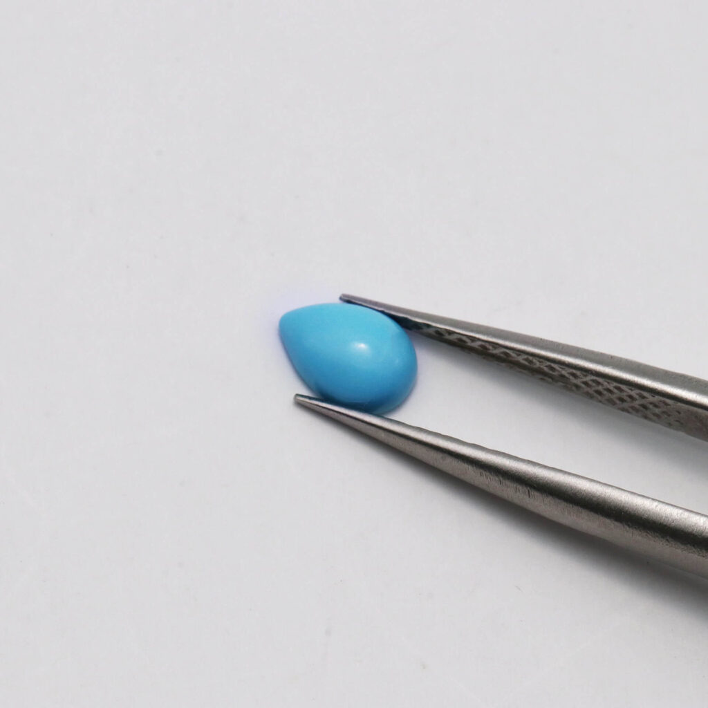 Pear Shaped Natural Turquoise Gemstone