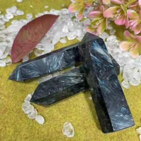 Single Point Astrophyllite Obelisk Tower Bulk 1