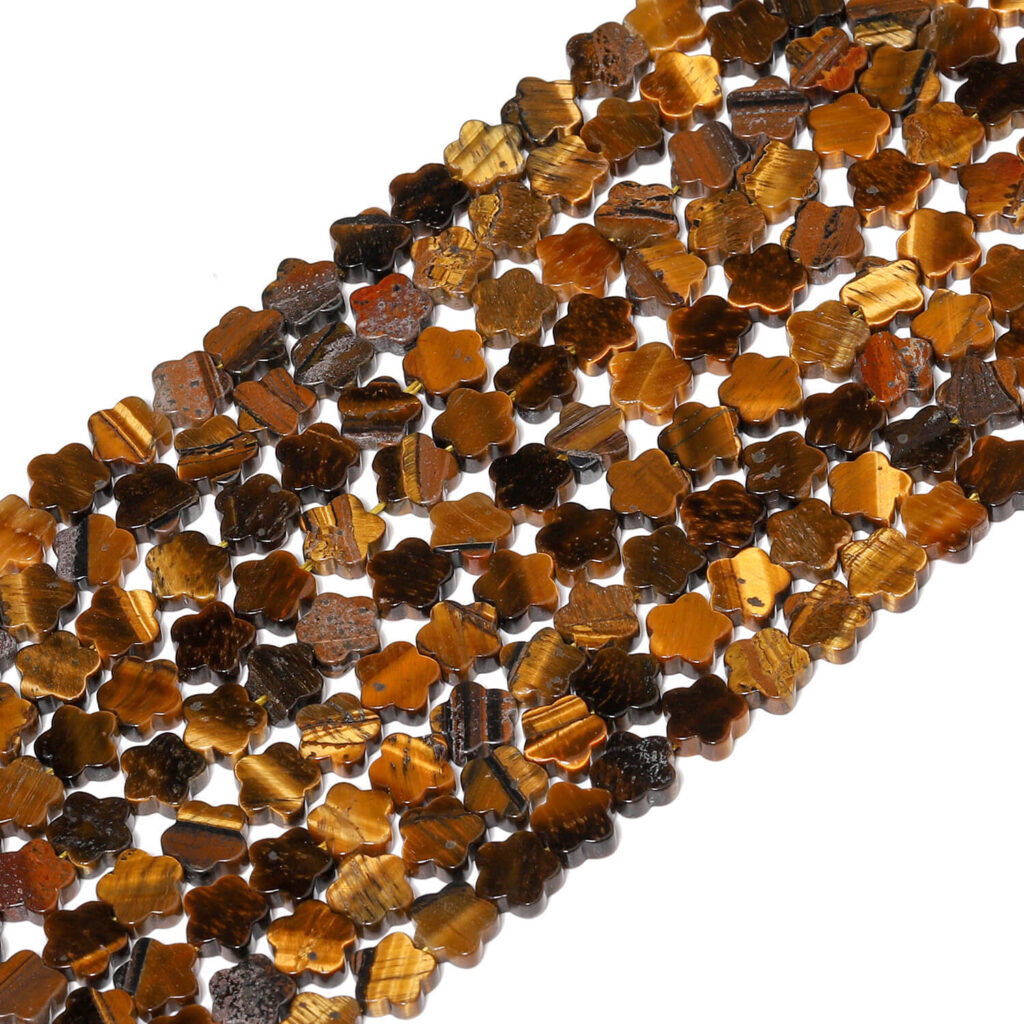 30Pcs 6mm Flower Gemstone Beads Wholesale - Imagen 8