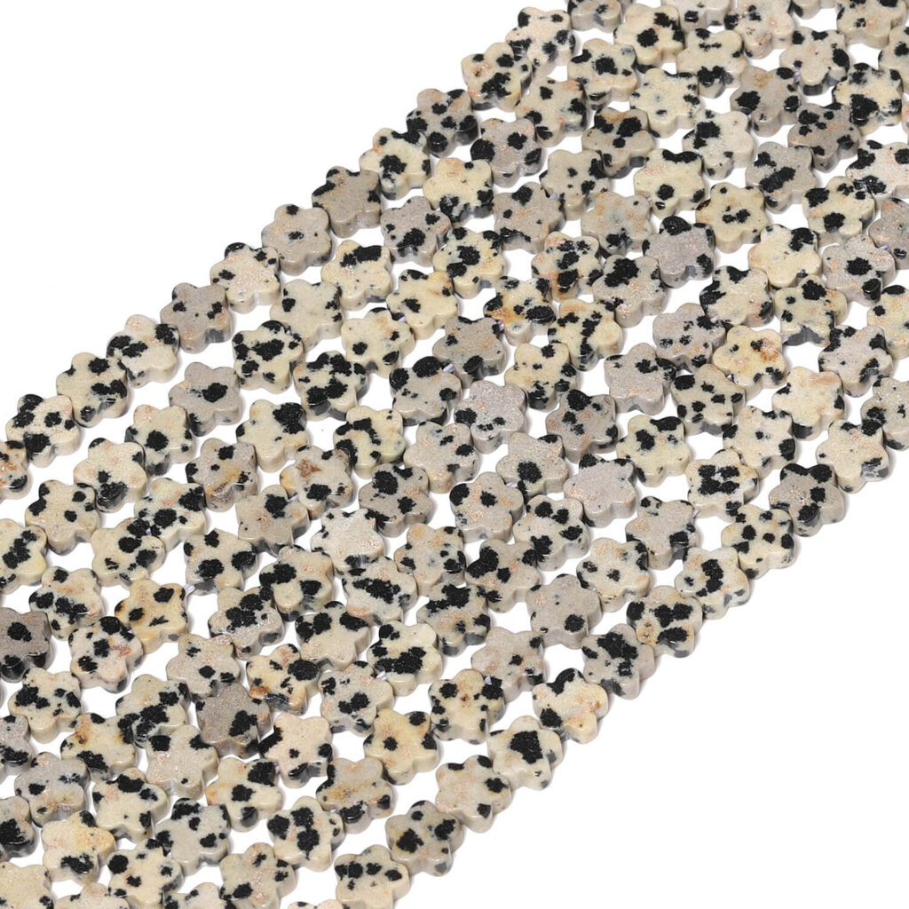30Pcs 6mm Flower Gemstone Beads Wholesale - Imagen 9