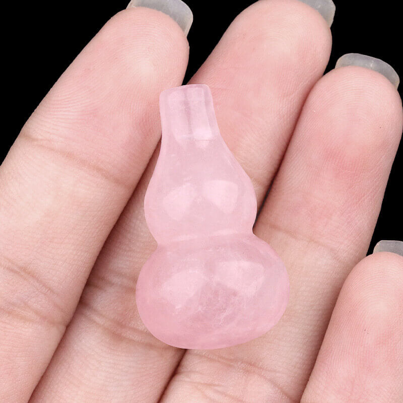 1Pc 30mm Gourd Crystal Hole-Free Calabash Carvings - Image 10