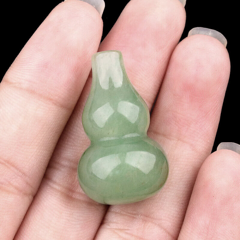 1Pc 30mm Gourd Crystal Hole-Free Calabash Carvings - Image 15