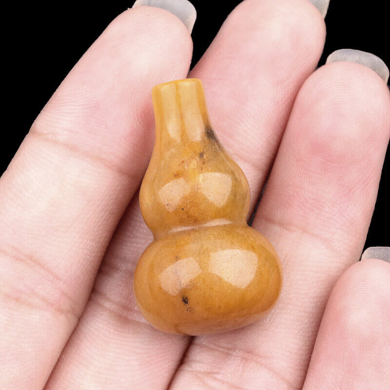 1Pc 30mm Gourd Crystal Hole-Free Calabash Carvings - Image 16
