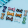 Cute Carved Crystal Dog Bone Mini Ornaments