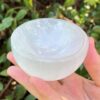 Morocco Selenite Crystal Charging Bowl for Cleanse Recharge (5)