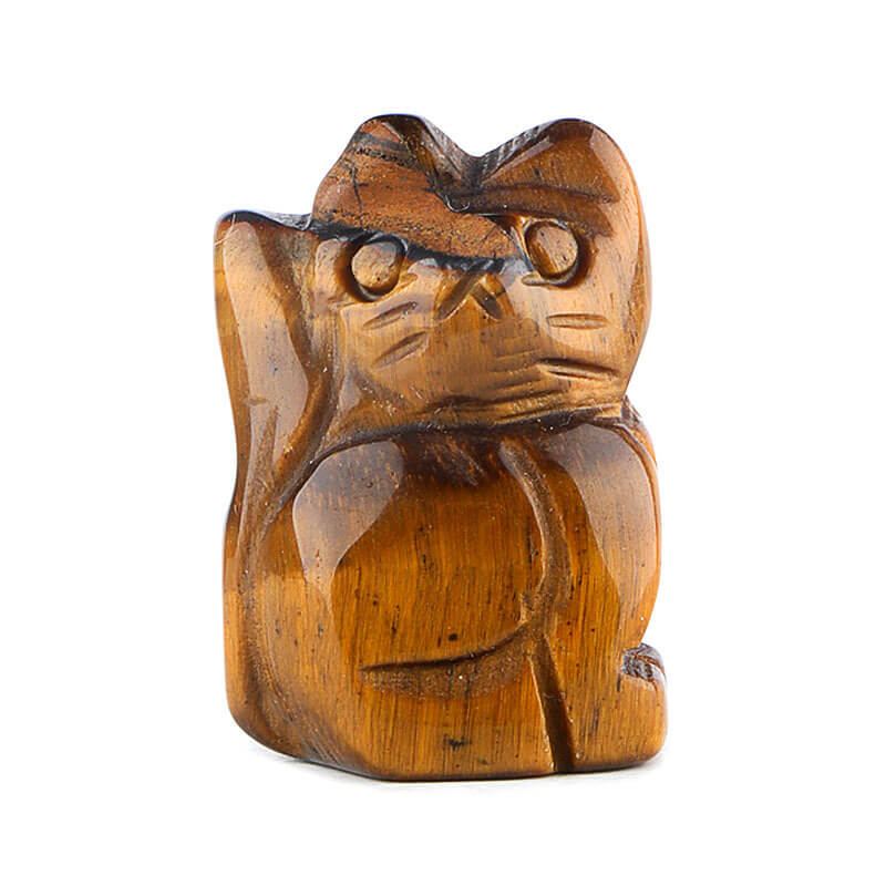 11 Types Cute Crystal Cat Carving Collection - Image 11