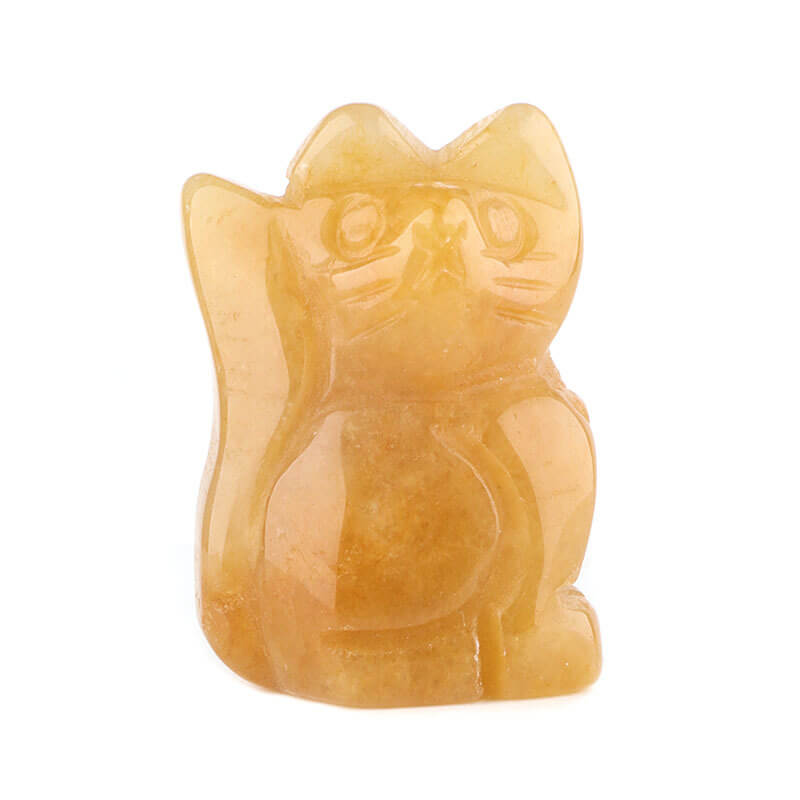 11 Types Cute Crystal Cat Carving Collection - Image 13