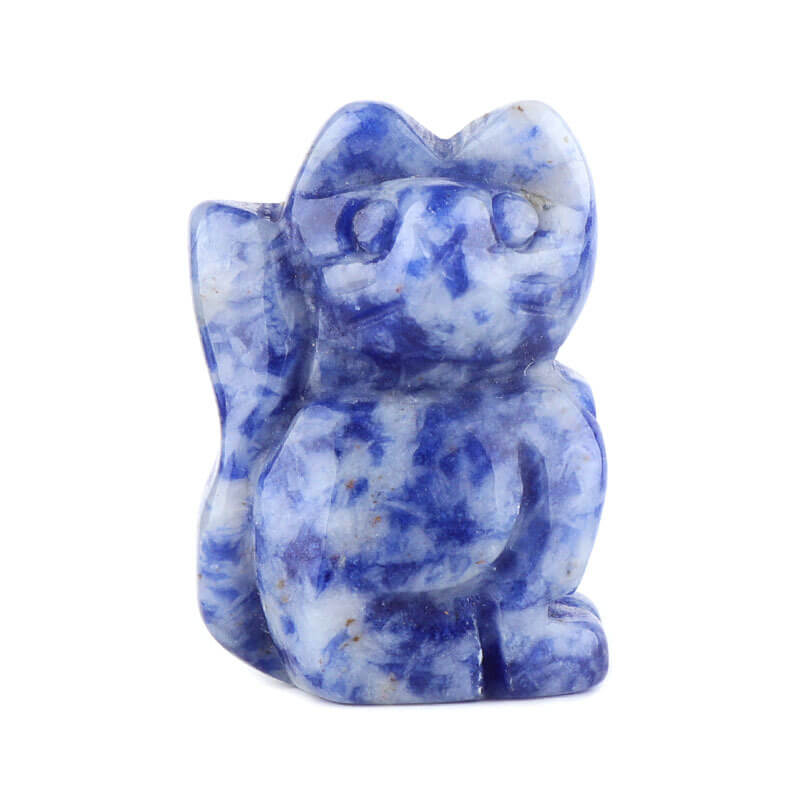 11 Types Cute Crystal Cat Carving Collection - Image 12