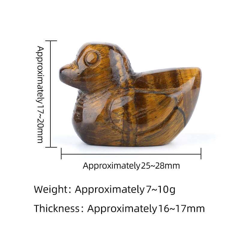 Carved Duck Crystal Crafts Ornaments Bulk 14