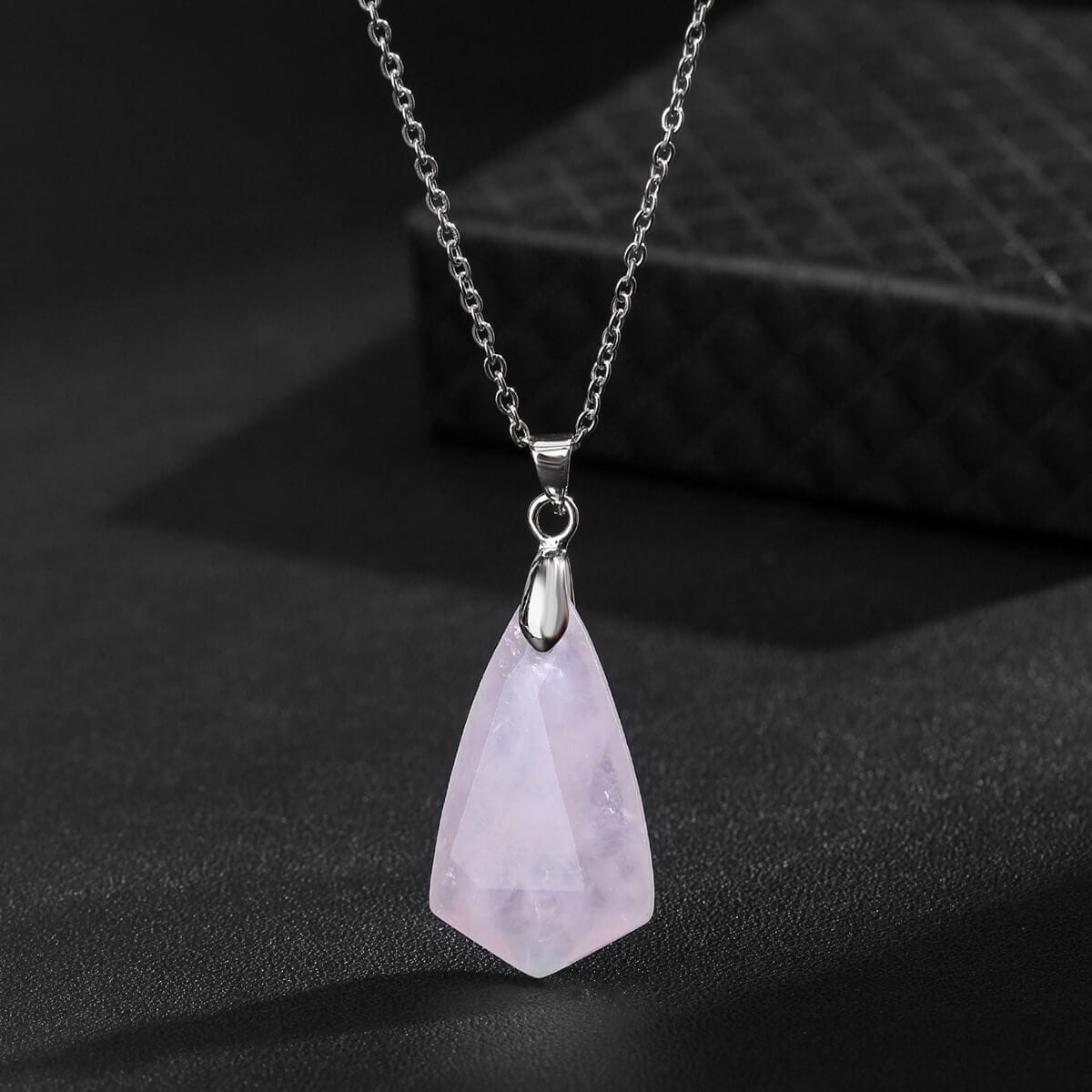 Faceted Crystal Pendant Necklace Bulk - Bild 12