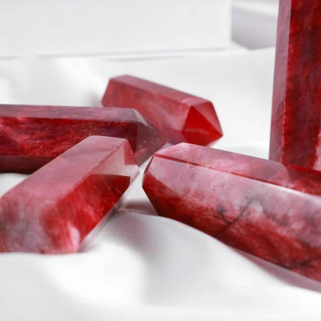 Polished Red Moonstone Tower 2