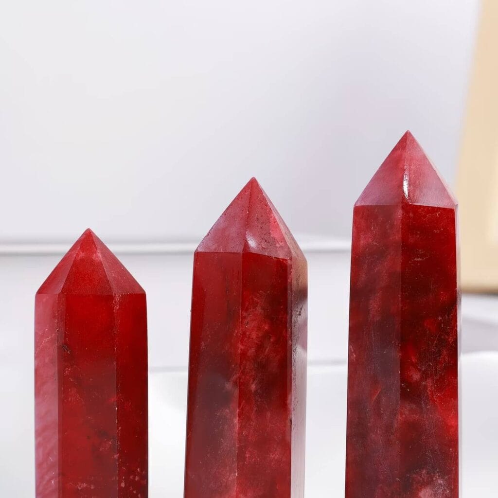 Polished Red Moonstone Tower 3