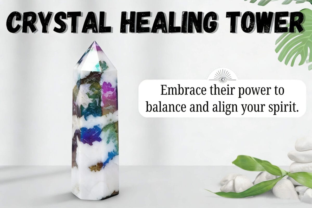 aura crystals tower