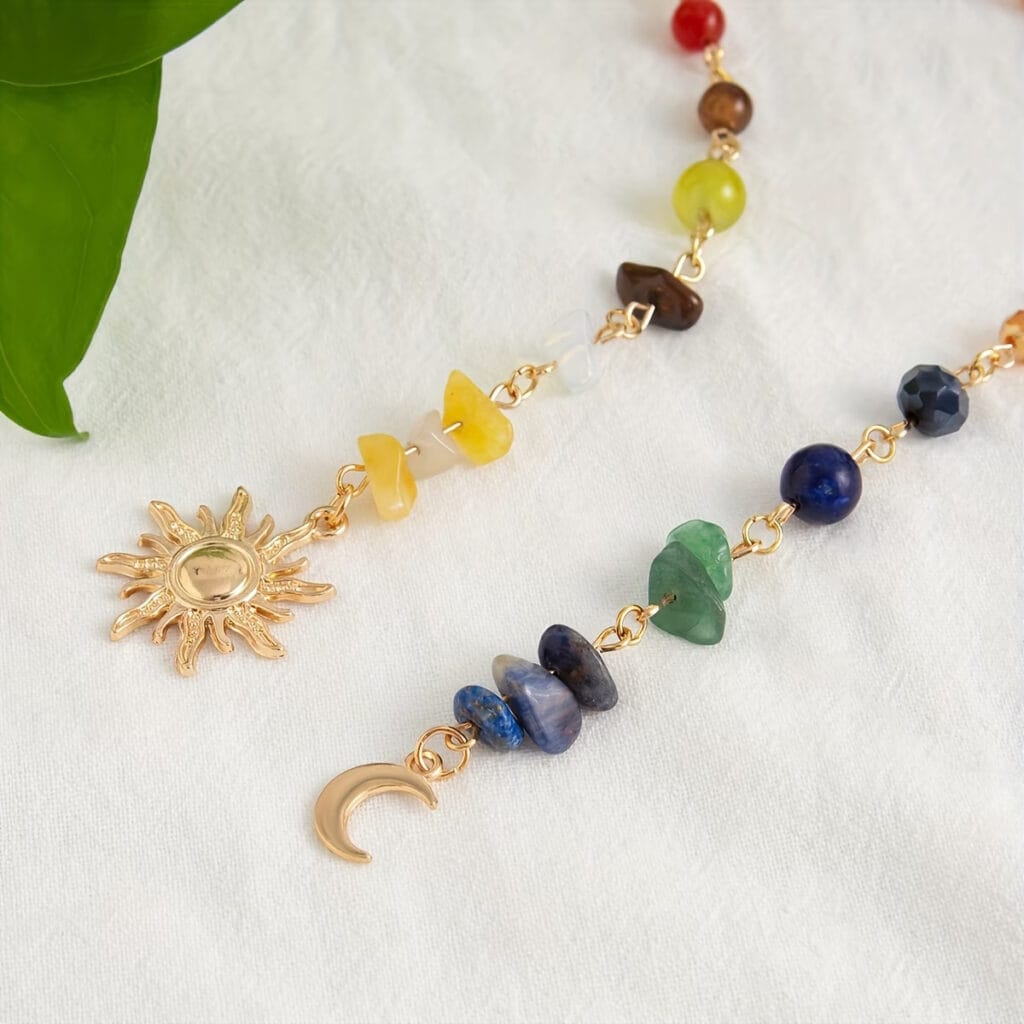 mixed crystal chips hair accessory 5