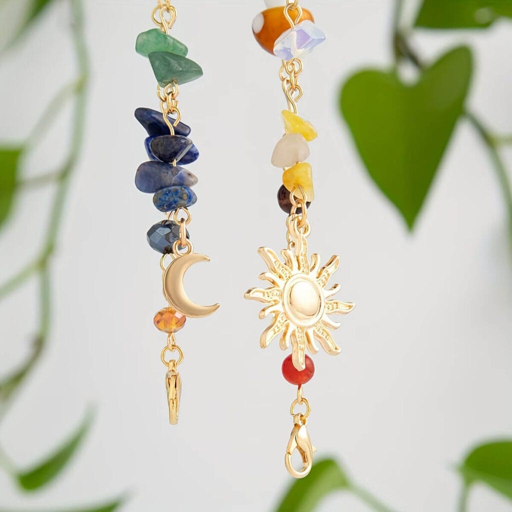 mixed crystal chips hair accessory 6