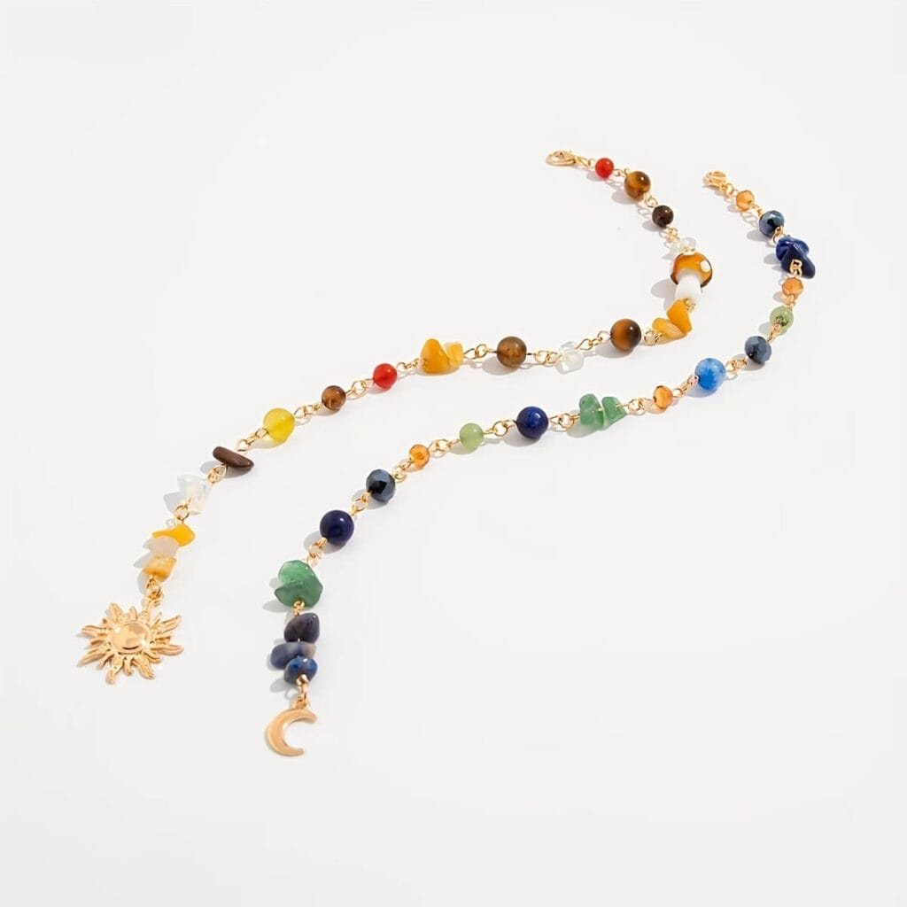 mixed crystal chips hair accessory 7