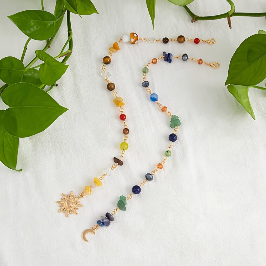 mixed crystal chips hair accessory 8