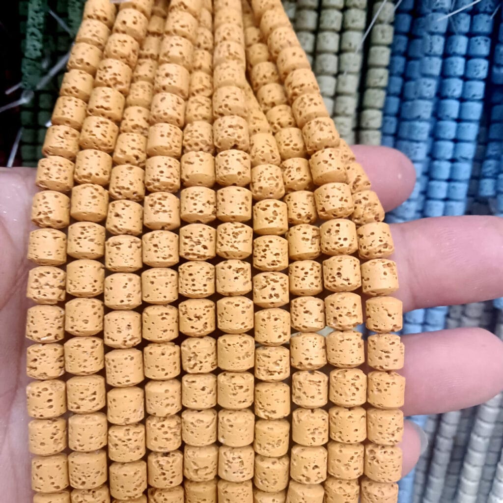 6*6mm Lava Rock Beads Collections