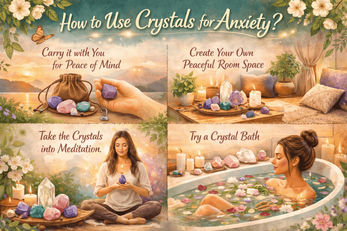 How to Use Healing Crystals for Anxiety 1