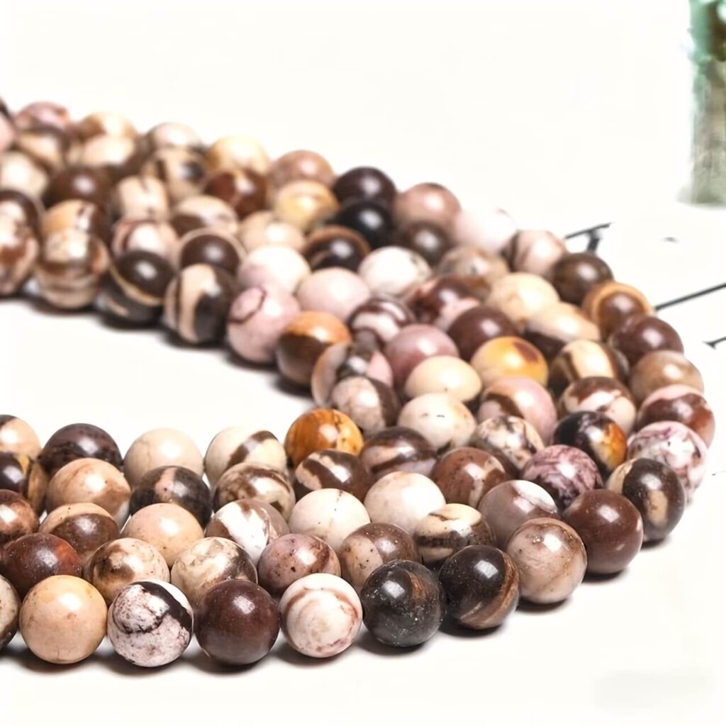 Natural Australian Zebra Jasper Beads 9