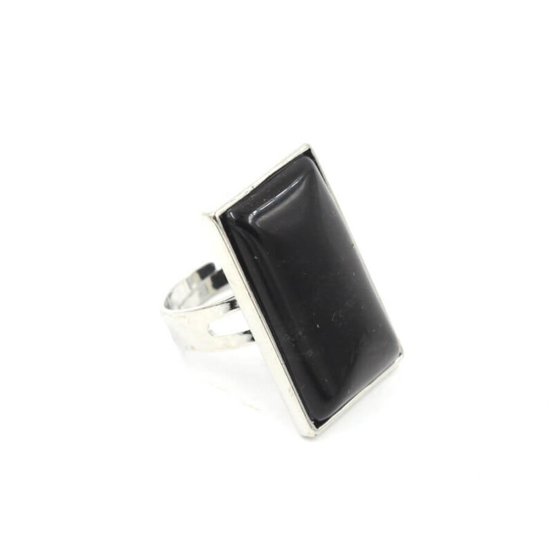 Simple Gemstone Square Cut Rings Collection 8