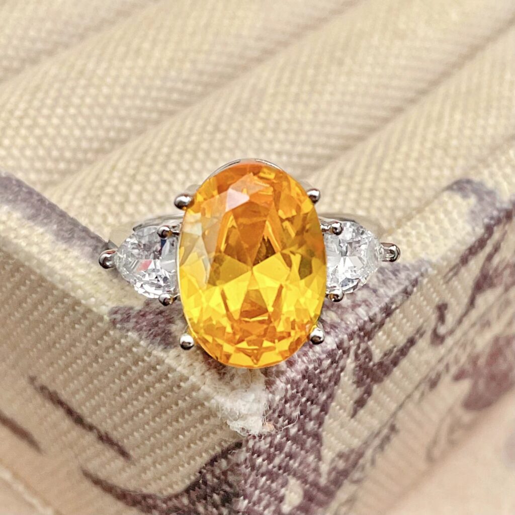 Women's Citrine Birthstone Ring Wholesale