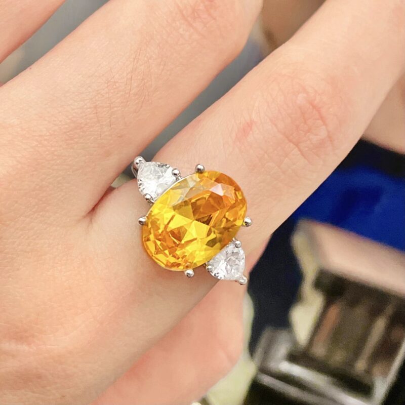 Womens Citrine Birthstone Ring Wholesale 4
