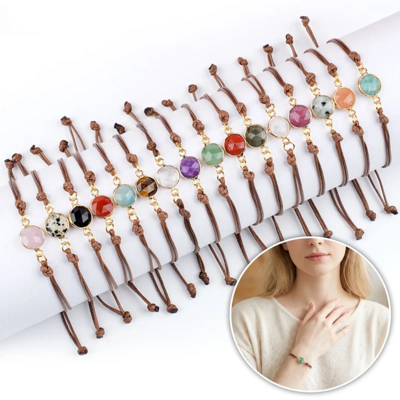 Bohemian Style faceted Crystal Bracelet Bulk