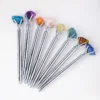 Creative Raw Crystal Stone Signature Pen