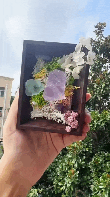 8 x 10 Natural Crystal Picture Frames Decor 1 compressed
