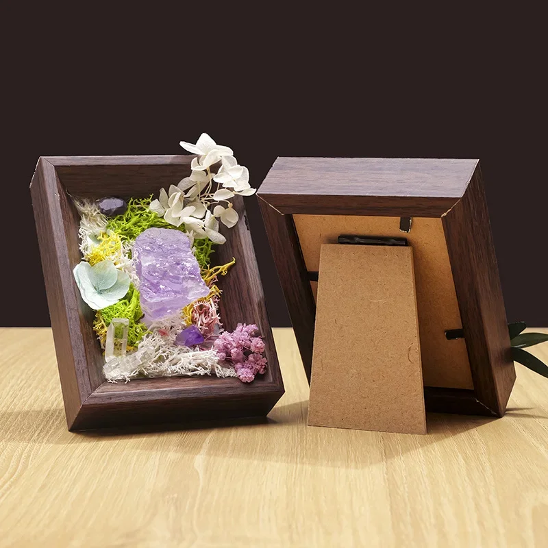 Alternative view of 8 x 10 Natural Crystal Picture Frames Decor