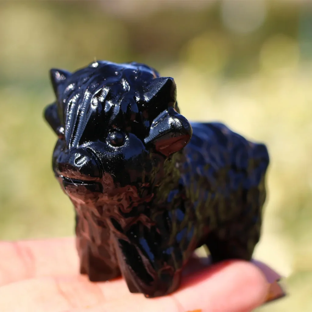 black obsidian