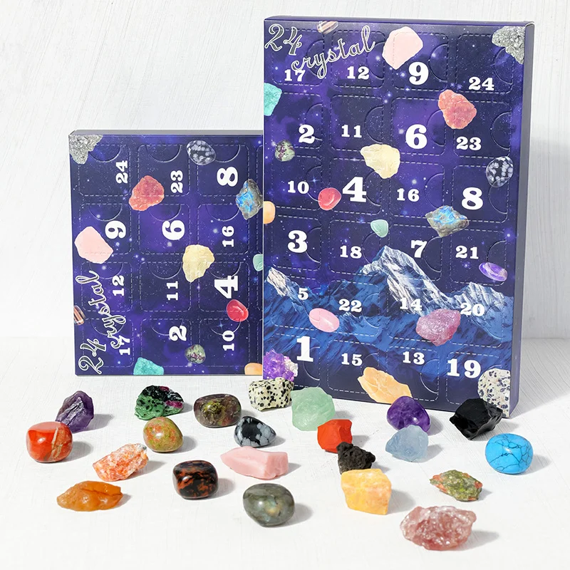 24 Gird Mystery Box of Crystals Gift - 이미지 9