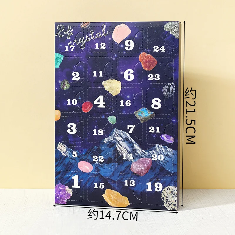 24 Gird Mystery Box of Crystals Gift - 이미지 8