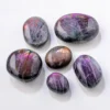 Natural Purple Labradorite Palm Stone Bulk