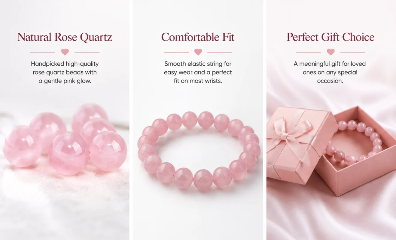 12 18mm Super Large Rose Quartz Beads Bulk 2