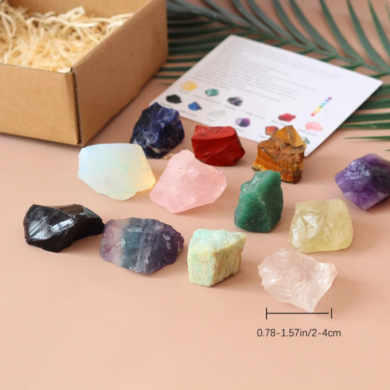 Aromatherapy Stone Diffuser Crystal Gift Set 2