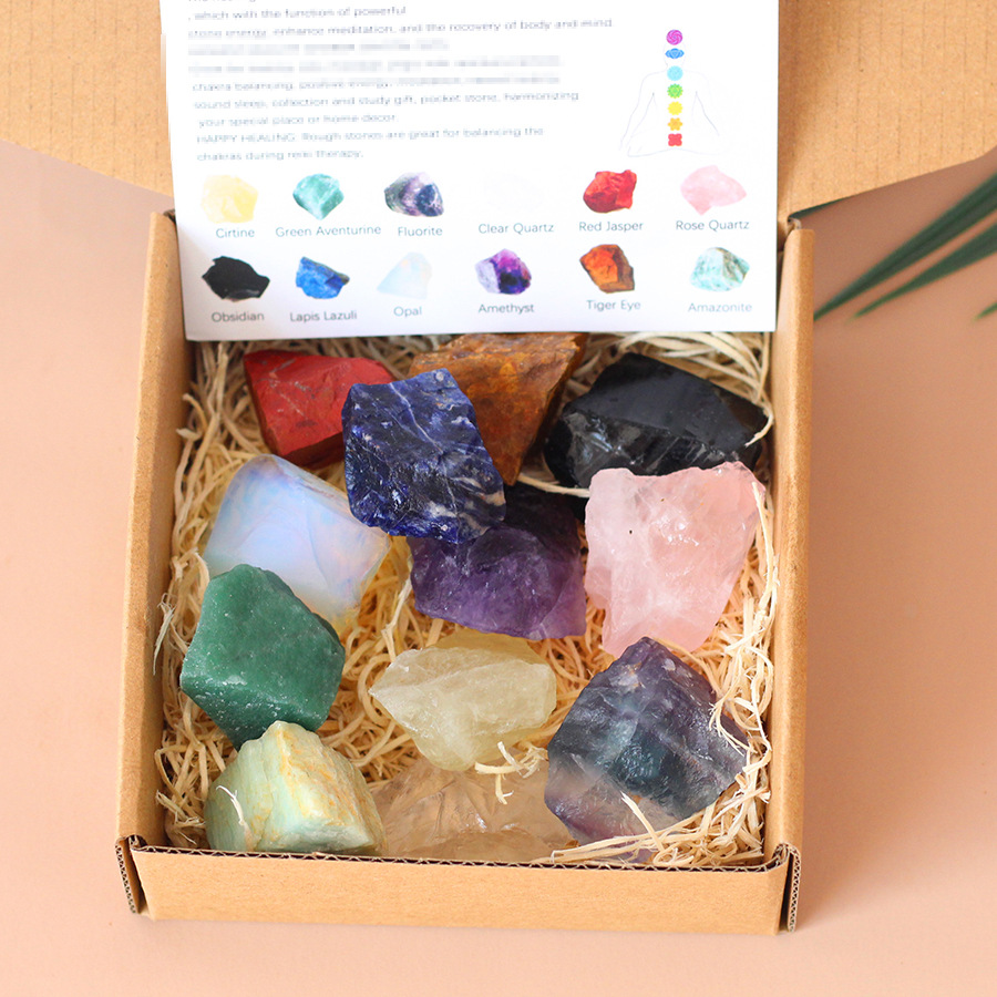 Alternative view of Aromatherapy Stone Diffuser Crystal Gift Set