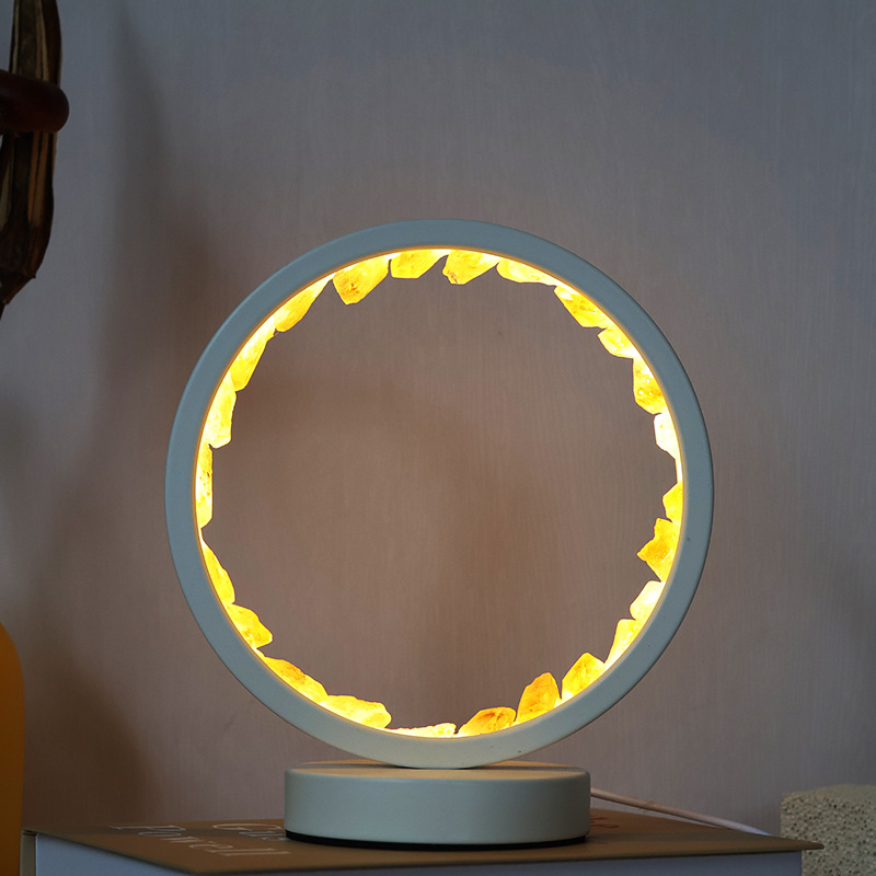 Raw Crystal Night Table Lamps USB - immagine 7